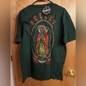 Sullen Santa Muerte / Death Shirt